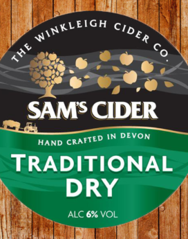 Sam's Draught Cider Dry - Winkleigh Cider