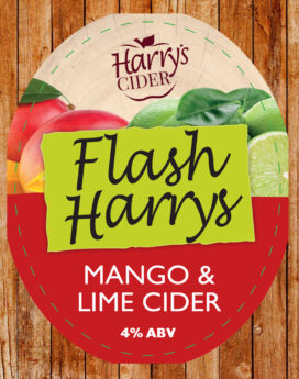 'Flash Harrys' - Mango & Lime 4%  - Harry's Cider