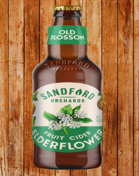 Elderflower Fruit Cider 3.4% - Sandford's Orchards