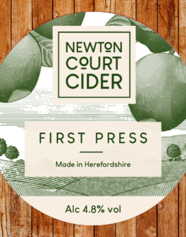 First Press 4.8% - Newton Court Cider